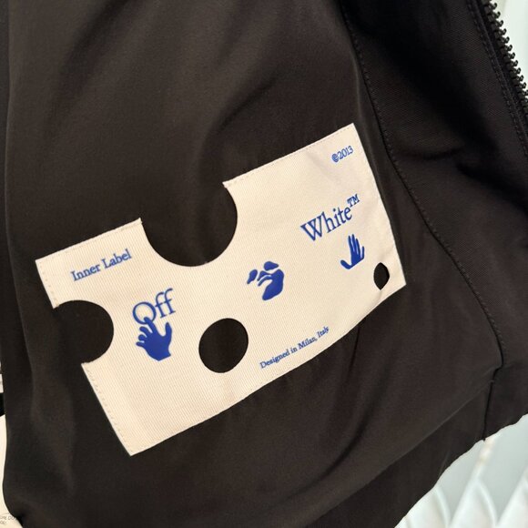 NWT OFF-WHITE™ Neen Harrington Jacket in sz.L (MSRP$2265) - Picture 10 of 14